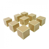 9 drewnianych kostek ( 1000 )