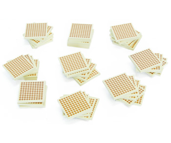 45 drewnianych tabliczek ( 100 )