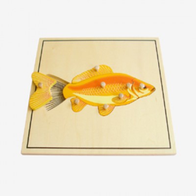 Ryba - puzzle ( szkielet)