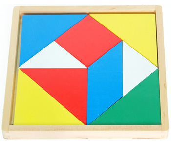 Puzzle - kształty geometryczne