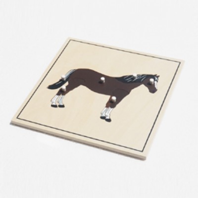 Puzzle - koń ( szkielet )
