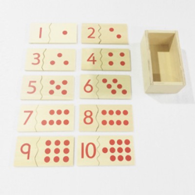Puzzle - numery i kropki