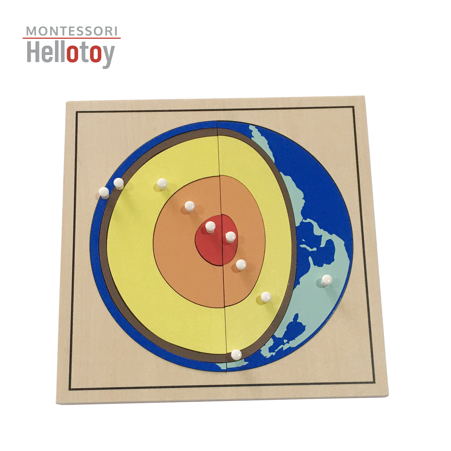 Puzzle - planeta Ziemia