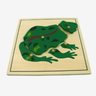 Żába - puzzle